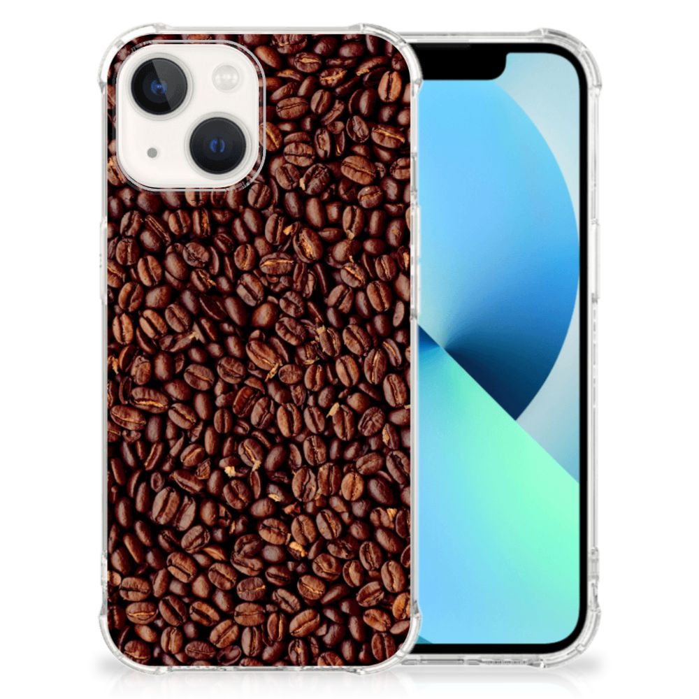 iPhone 13 Beschermhoes Koffiebonen B2C Telecom