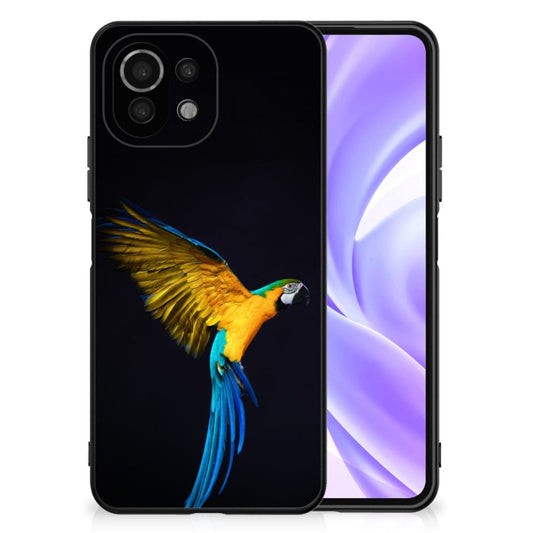 Xiaomi 11 Lite 5G NE | Mi 11 Lite Dierenprint Telefoonhoesje Papegaai