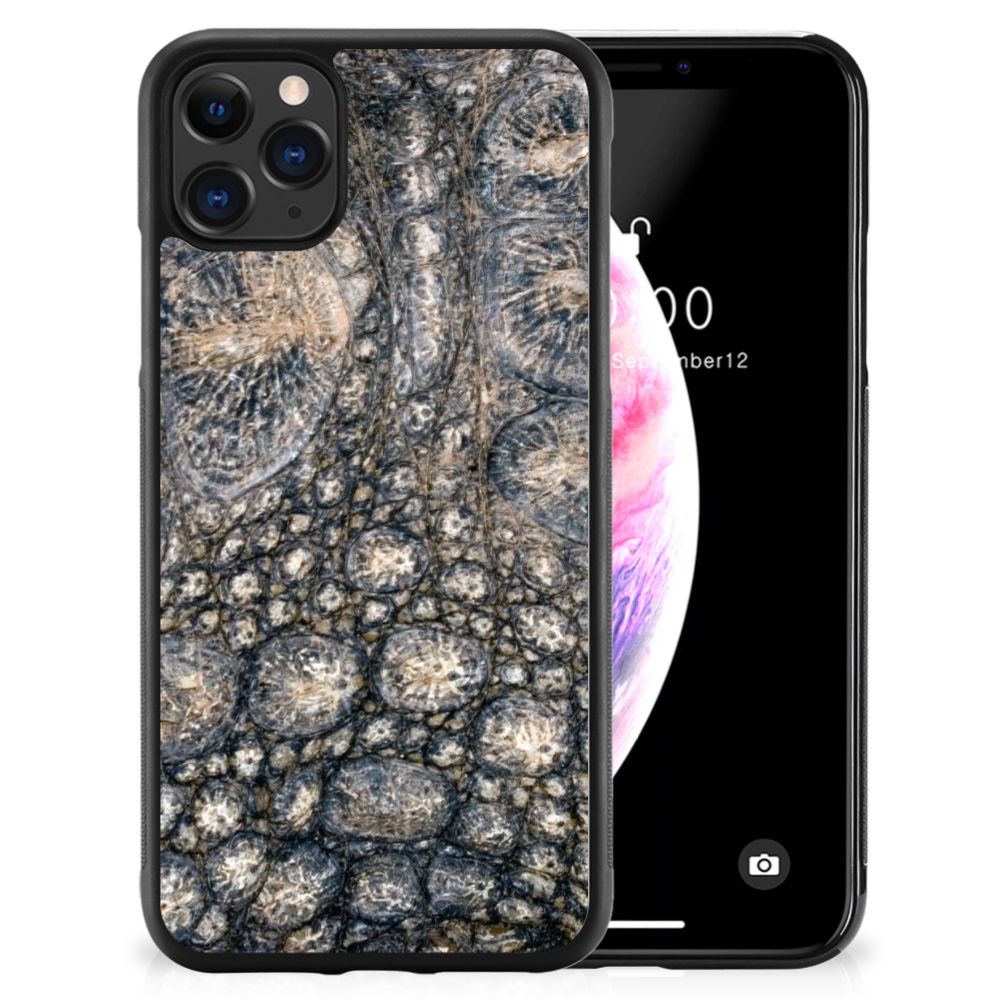 Apple iPhone 11 Pro Max Back Cover Krokodillenprint B2C Telecom