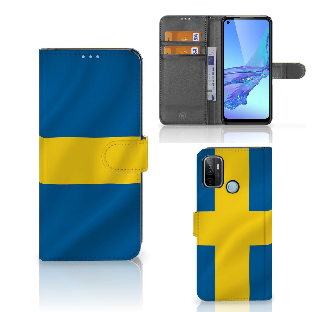 OPPO A53 | OPPO A53s Bookstyle Case Zweden