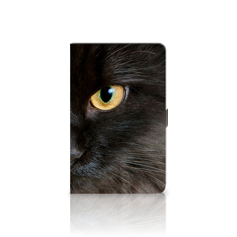 Samsung Galaxy Tab S6 Lite | S6 Lite (2022) Flip Case Zwarte Kat