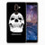 Silicone Back Case Nokia 7 Plus Skull Eyes