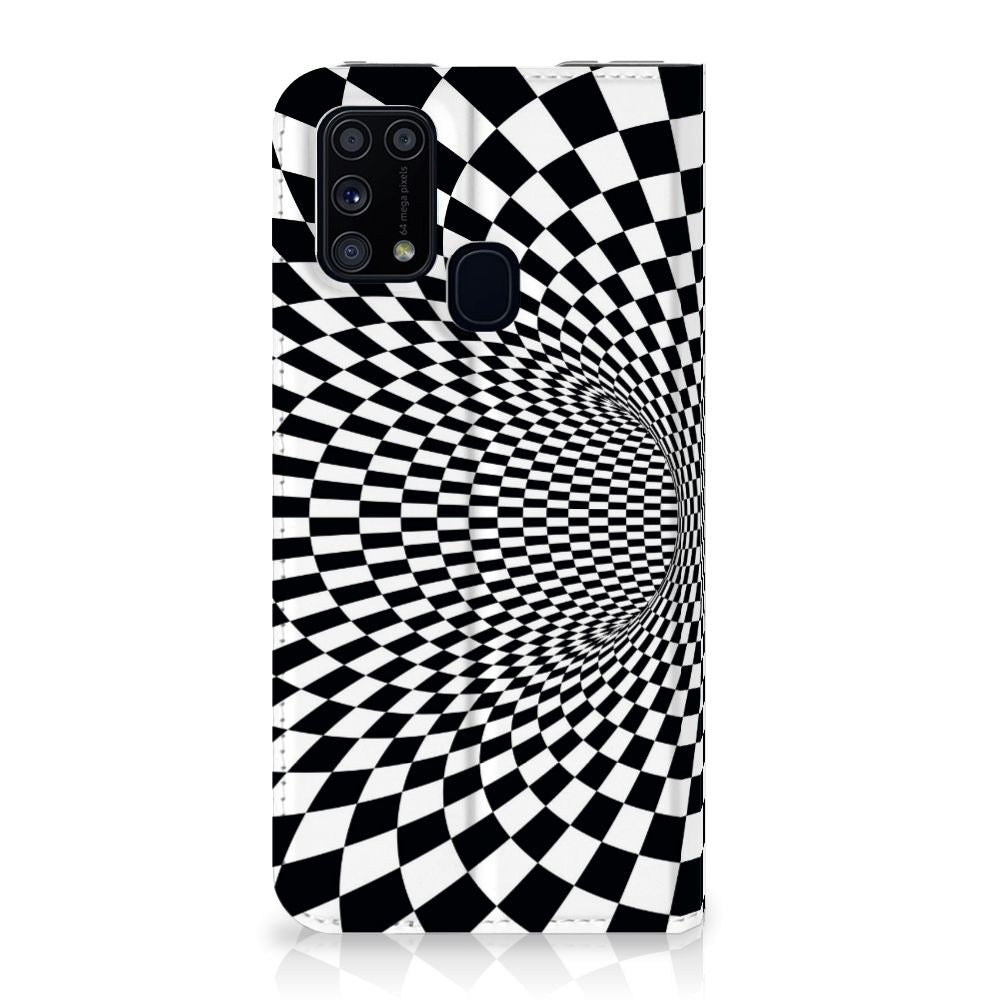 Samsung Galaxy M31 Stand Case Illusie - B2C Telecom