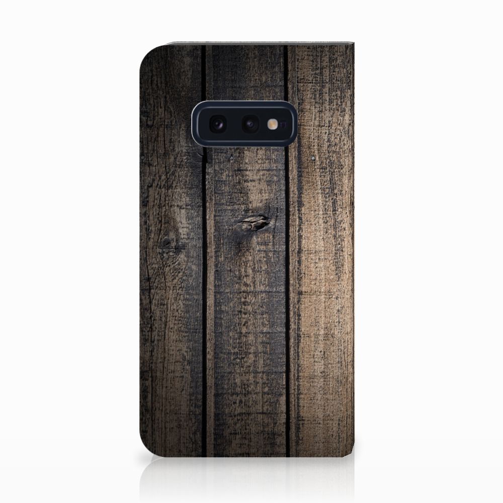 Samsung Galaxy S10e Book Wallet Case Steigerhout