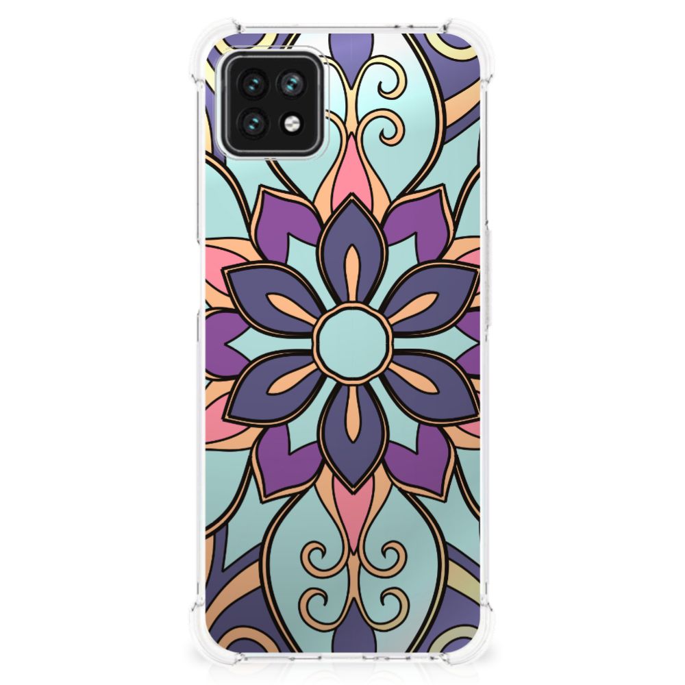 OPPO A53 5G | A73 5G Case Purple Flower