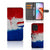 Motorola Edge 40 Pro Bookstyle Case Nederland met artistiek design van de Nederlandse vlag.