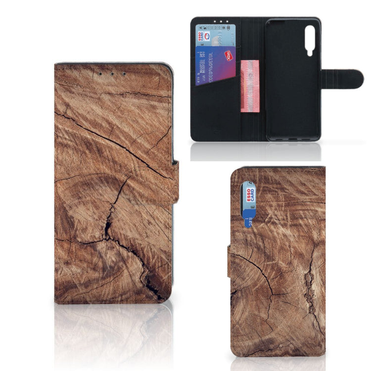 Xiaomi Mi 9 Book Style Case Tree Trunk