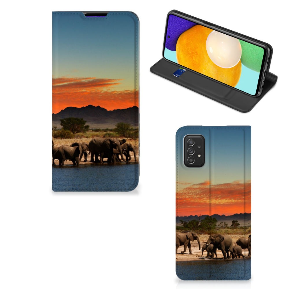 Samsung Galaxy A03s Hoesje maken Olifanten