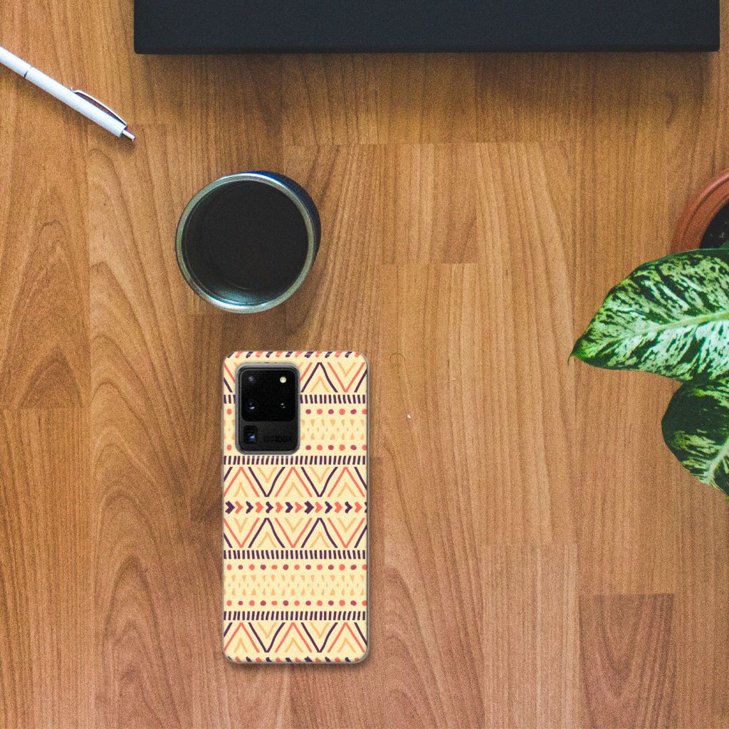 Samsung Galaxy S20 Ultra TPU bumper Aztec Yellow B2C Telecom