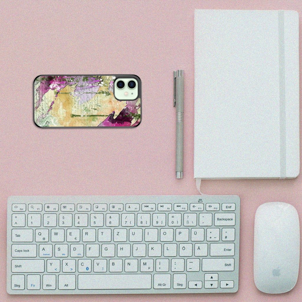 Case iPhone 12 Mini Letter Painting B2C Telecom