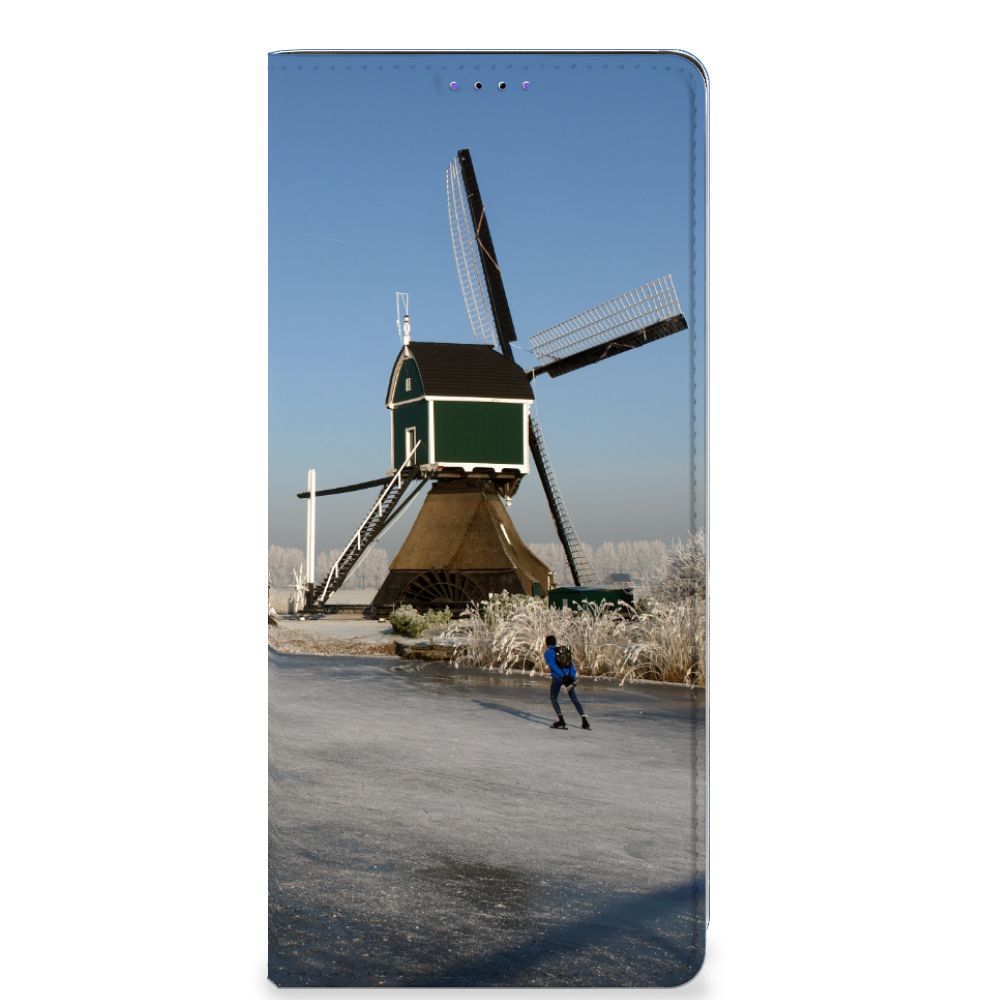 Samsung Galaxy A22 5G Book Cover Schaatsers - B2C Telecom
