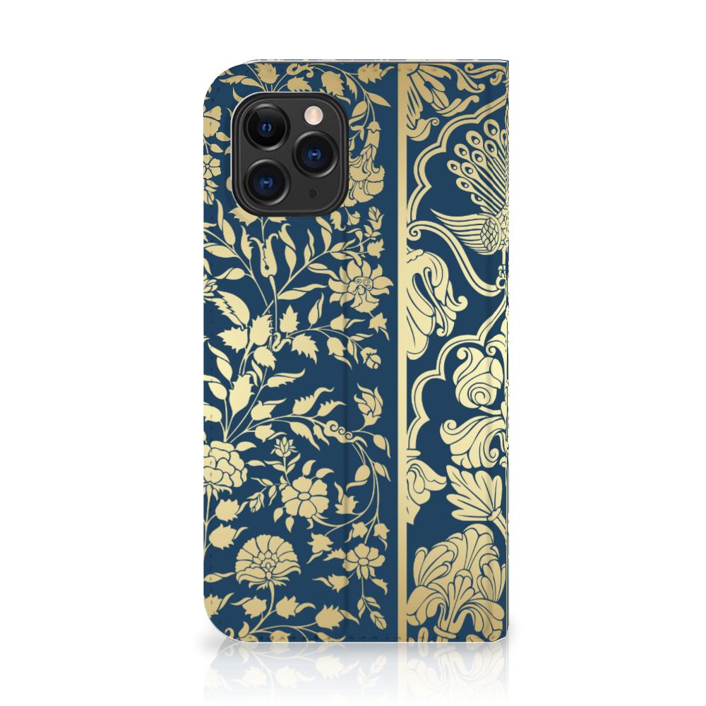 Apple iPhone 11 Pro Smart Cover Beige Flowers