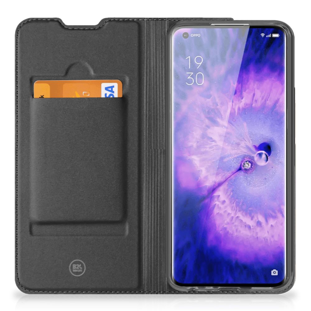 OPPO Find X5 Pro Hoesje maken Design Cowboy met ruimte voor kaart en kleurrijk scherm