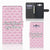 Samsung Galaxy J7 2016 Portemonnee Hoesje Flowers Pink DTMP