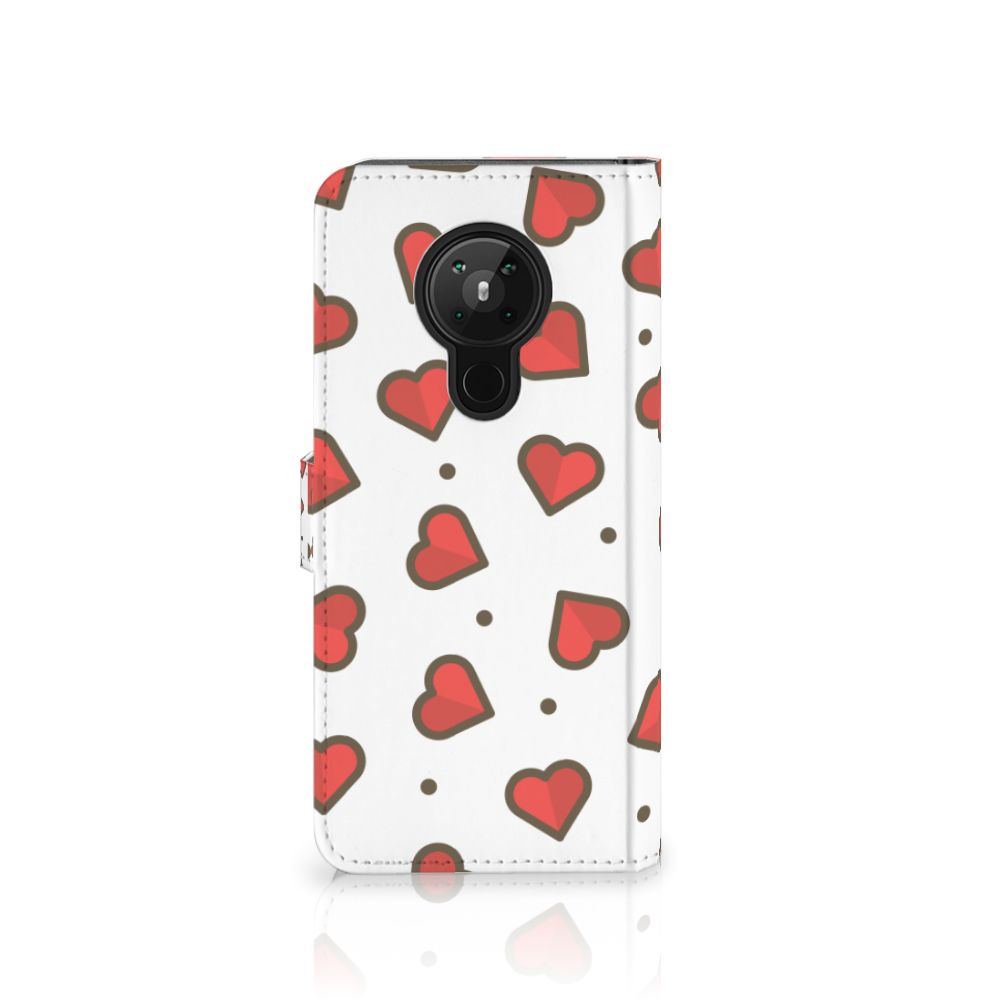 Nokia 5.3 Telefoon Hoesje Hearts