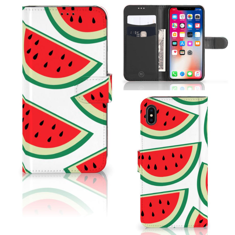 Apple iPhone Xs Max Book Cover Watermelons