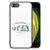 iPhone SE 2022 | SE 2020 | 7/8 Hoesje Boho Bottle met ontwerp "Never Stop Exploring" op een zwarte case.