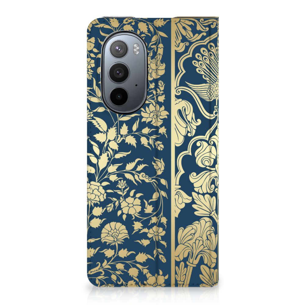 Motorola Edge 30 Pro Smart Cover Beige Flowers - B2C Telecom