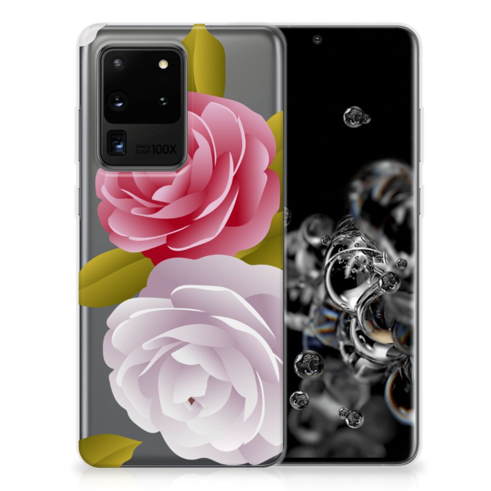 Samsung Galaxy S20 Ultra TPU Case Roses B2C Telecom