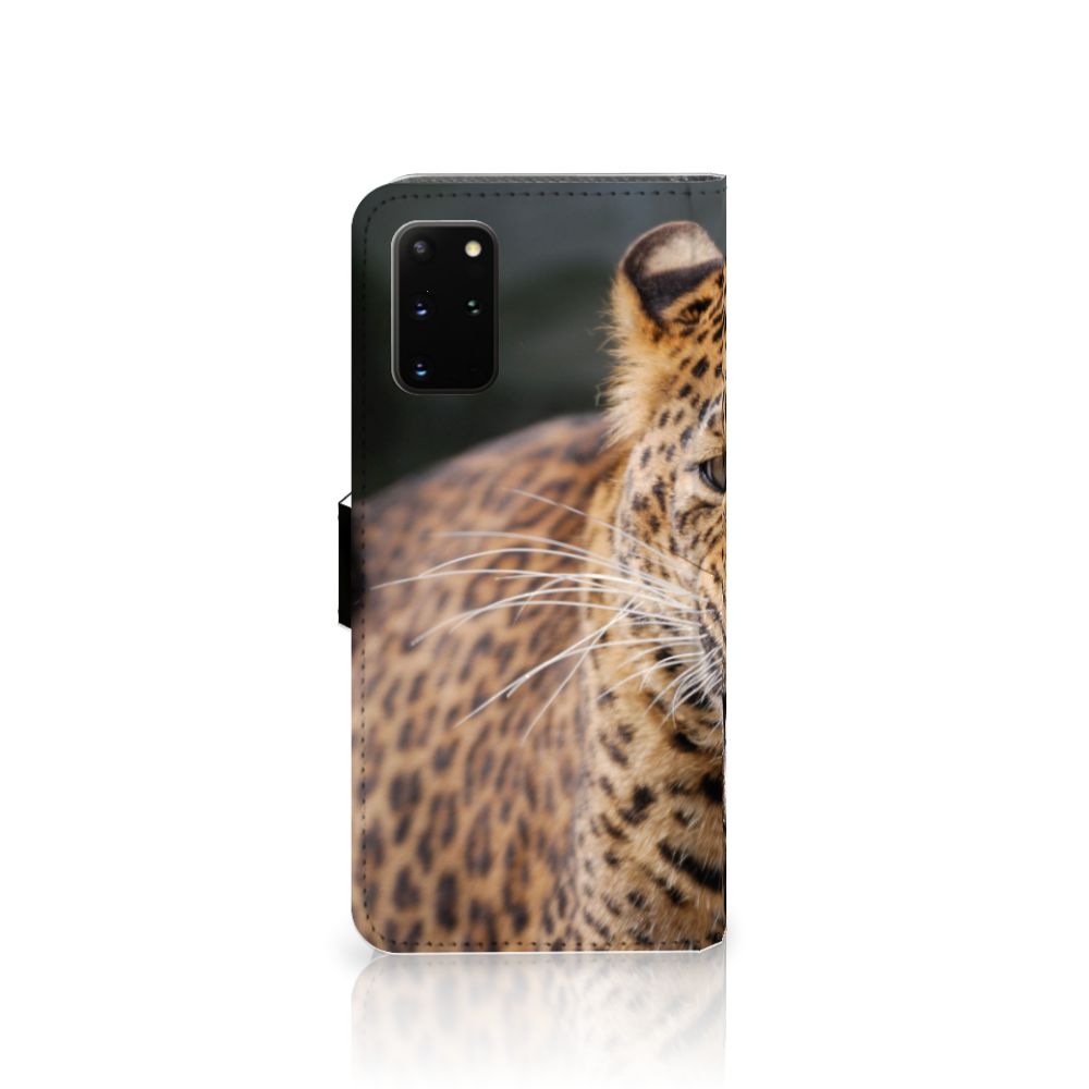 Samsung Galaxy S20 Plus Telefoonhoesje met Pasjes Luipaard