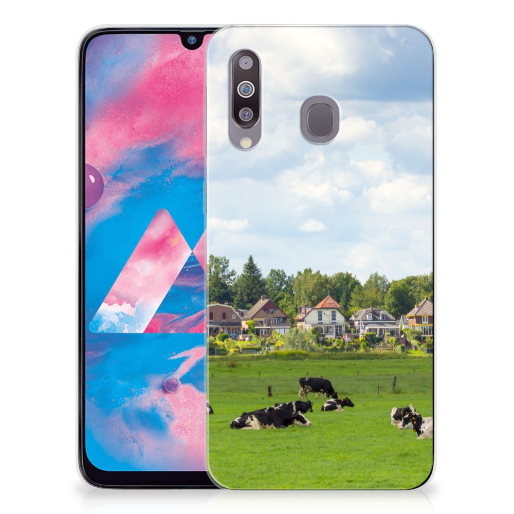 Samsung Galaxy M30 TPU Hoesje Koeien