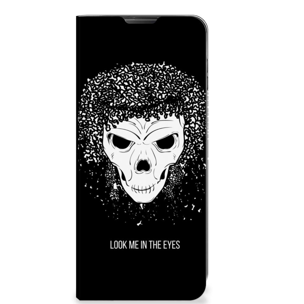 Mobiel BookCase Motorola Moto G 5G Plus Skull Hair - B2C Telecom