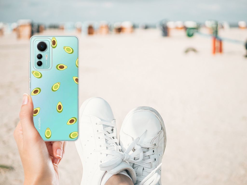 Xiaomi 12 Lite Siliconen Case Avocado B2C Telecom