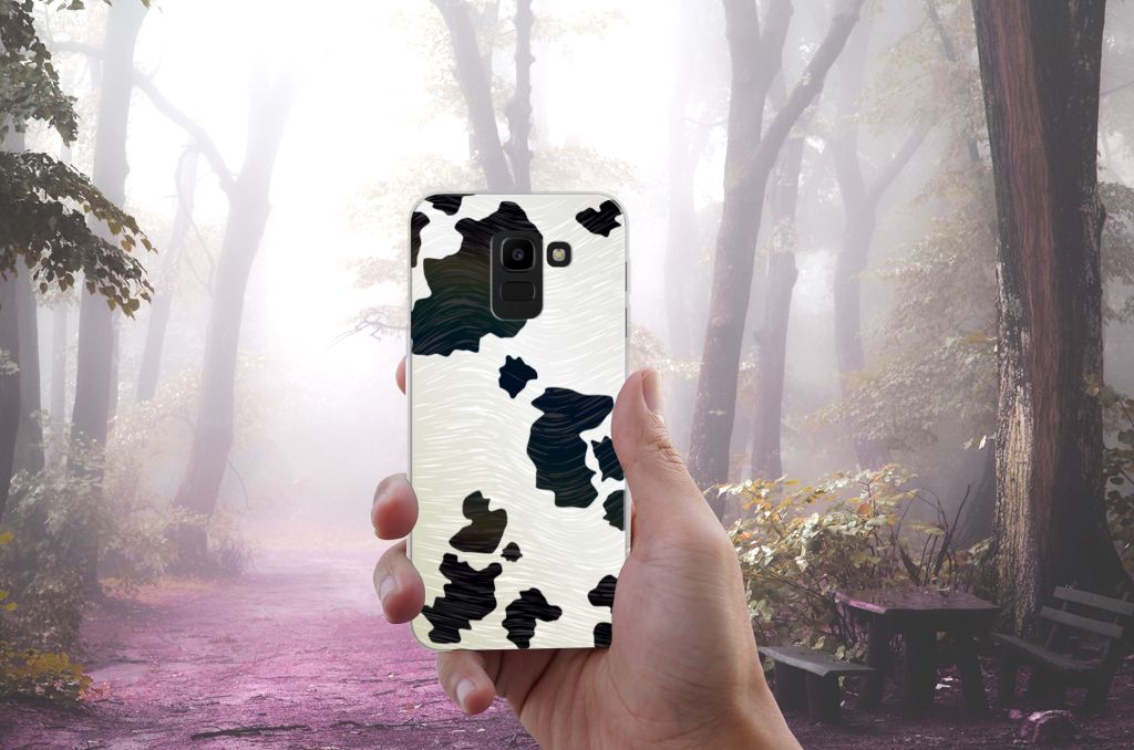 Samsung Galaxy J6 2018 TPU Hoesje Koeienvlekken