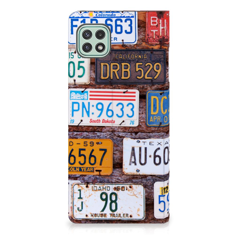 Samsung Galaxy A22 5G Stand Case Kentekenplaten - B2C Telecom