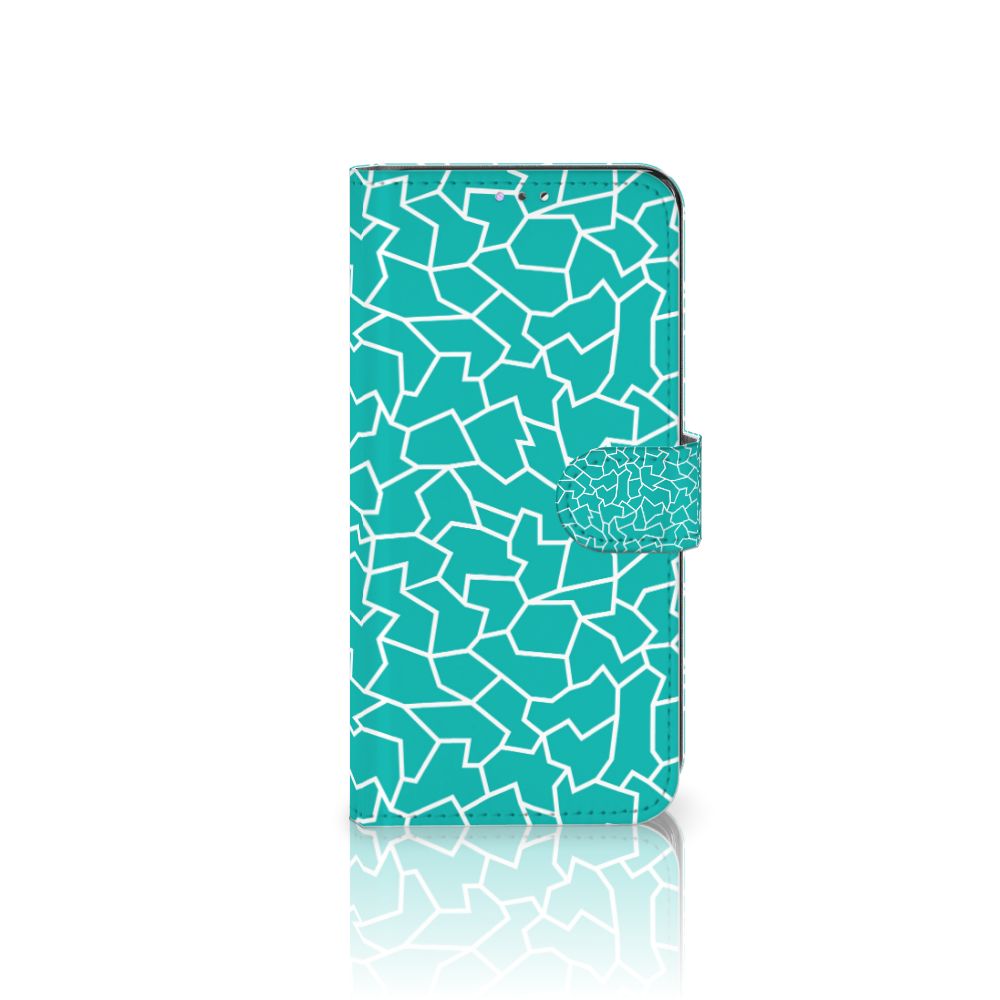 Samsung Galaxy A32 4G Hoesje Cracks Blue