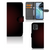 Motorola Moto G72 Telefoon Hoesje Geruit Rood met ruimte voor 3 pasjes en minimalistisch design