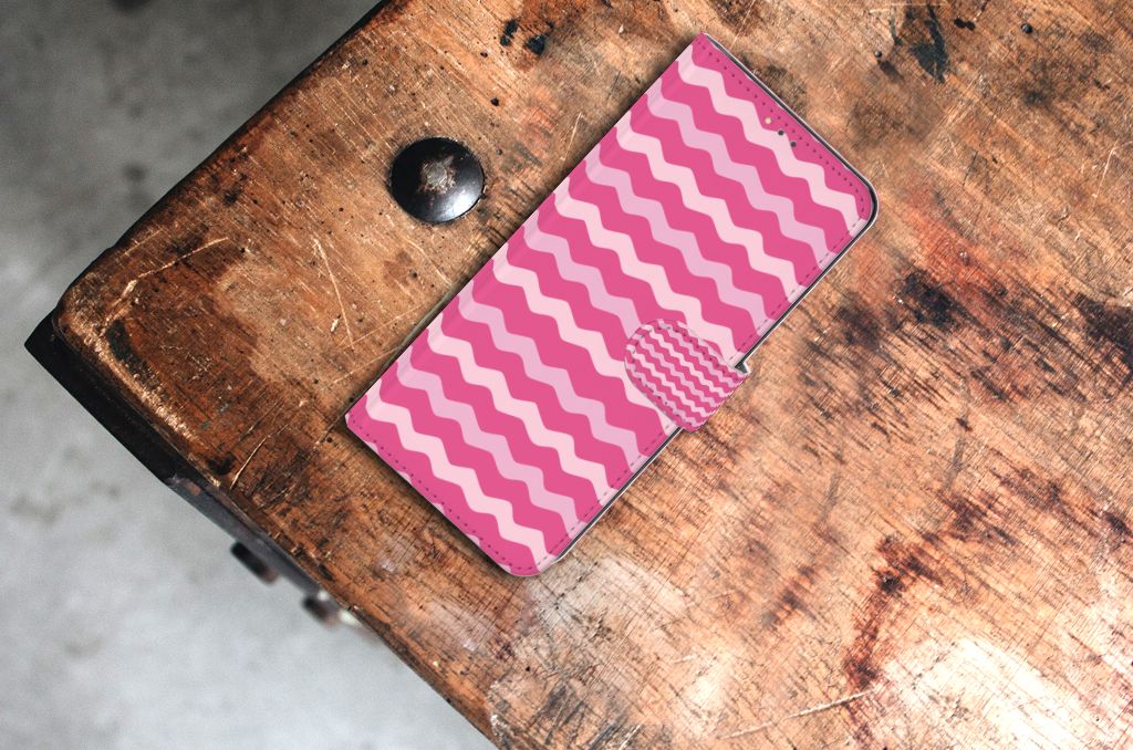 Nokia 5.3 Telefoon Hoesje Waves Pink