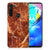 Motorola Moto G8 Power TPU Siliconen Hoesje Marmer Bruin B2C Telecom