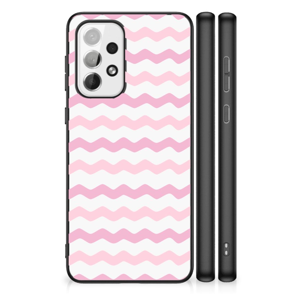 Samsung Galaxy A73 Back Case Waves Roze B2C Telecom