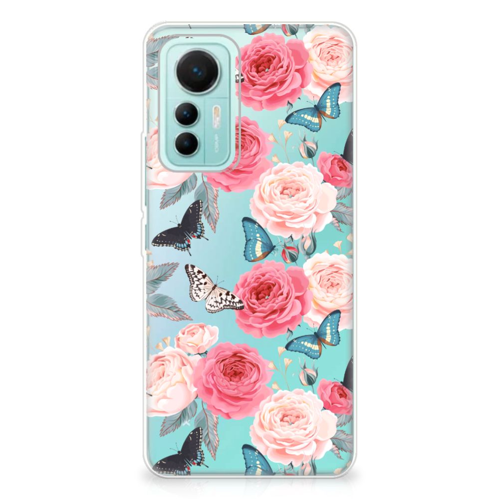 Xiaomi 12 Lite TPU Case Butterfly Roses B2C Telecom