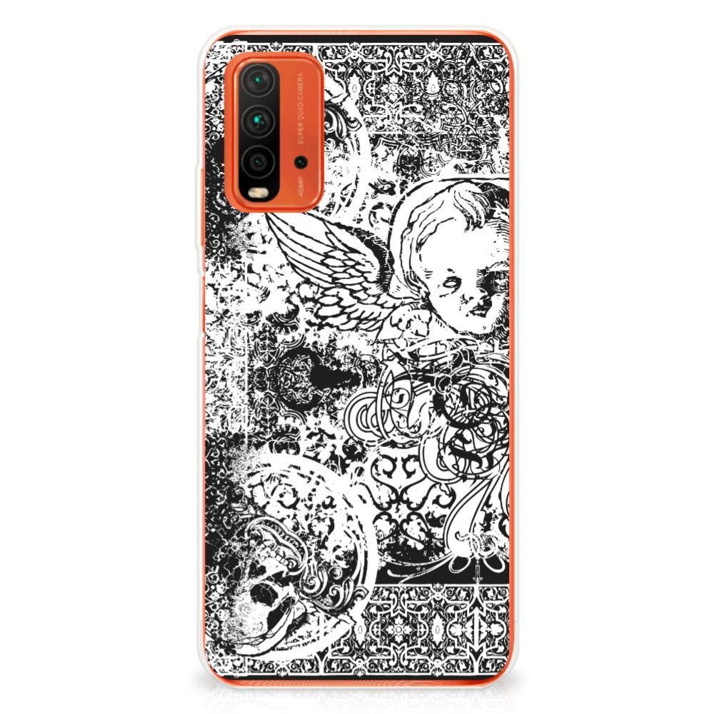 Silicone Back Case Xiaomi Poco M3 Skulls Angel B2C Telecom
