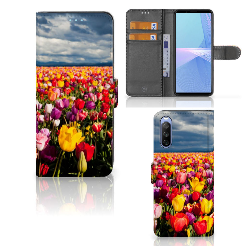 Sony Xperia 10 III Hoesje Tulpen