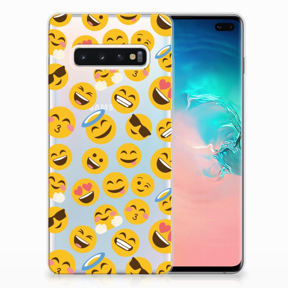 Samsung Galaxy S10 Plus TPU bumper Emoji