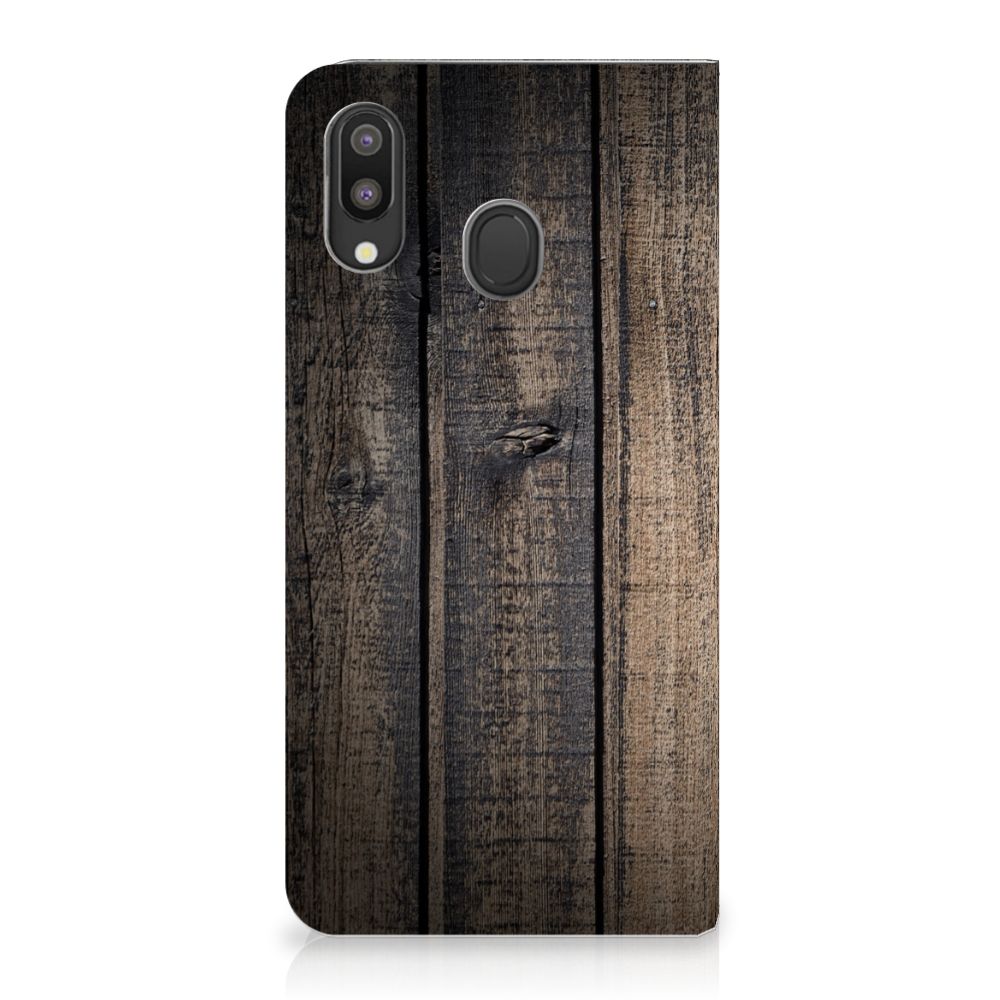 Samsung Galaxy M20 Book Wallet Case Steigerhout
