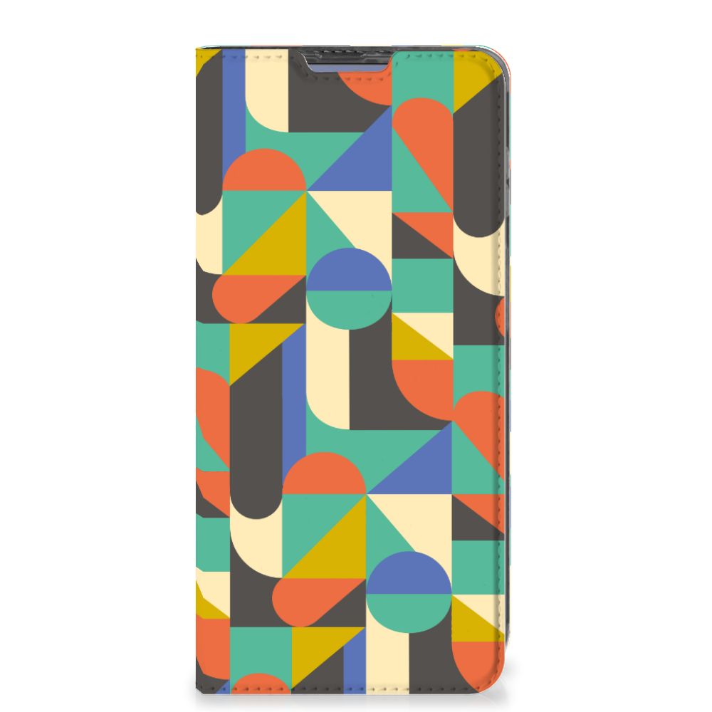 Poco X4 Pro 5G Hoesje met Magneet Funky Retro - B2C Telecom