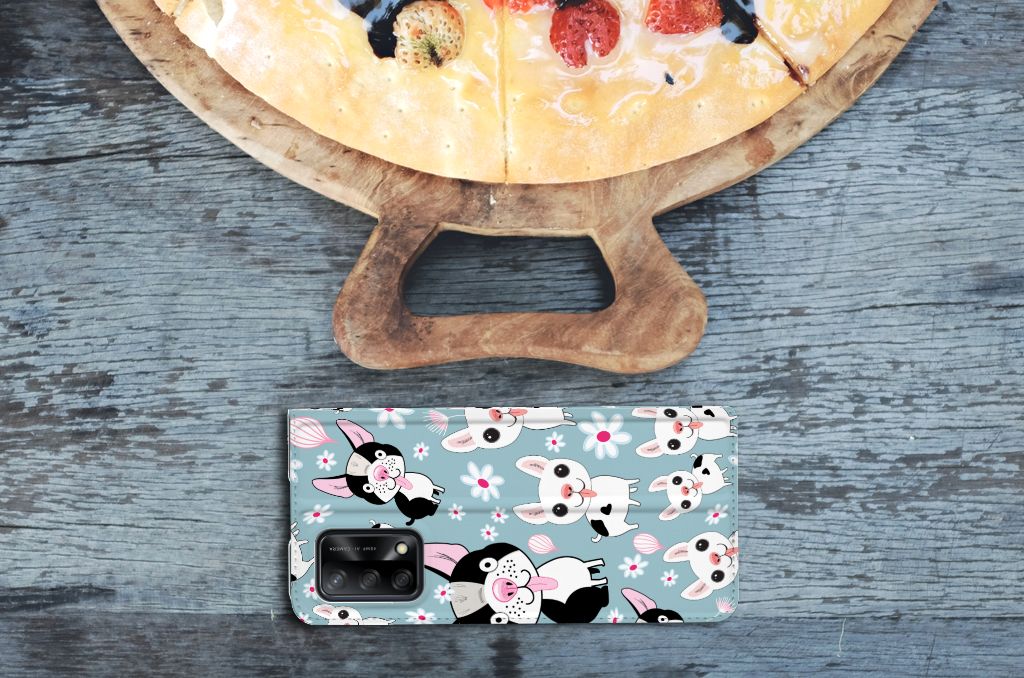 OPPO A74 4G Hoesje maken Hondjes