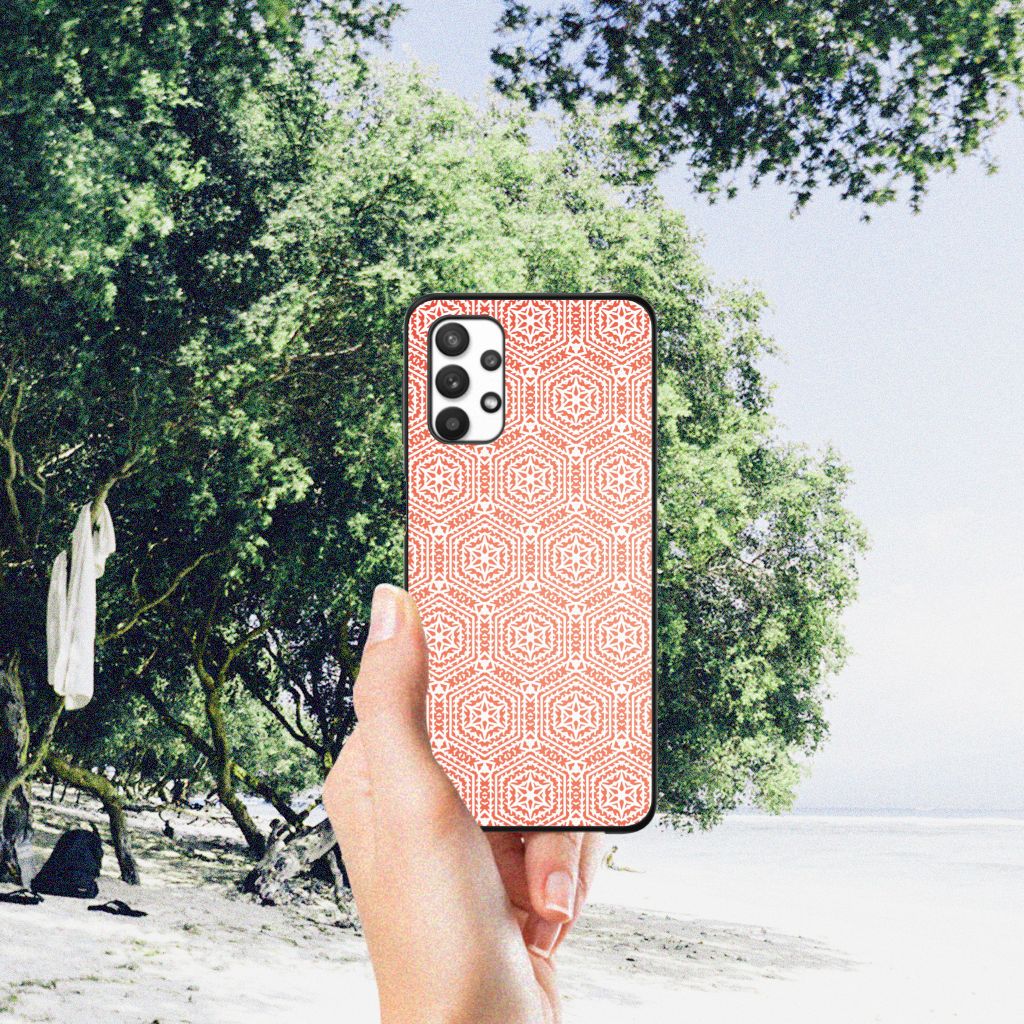 Samsung Galaxy A32 5G Back Case Pattern Orange B2C Telecom