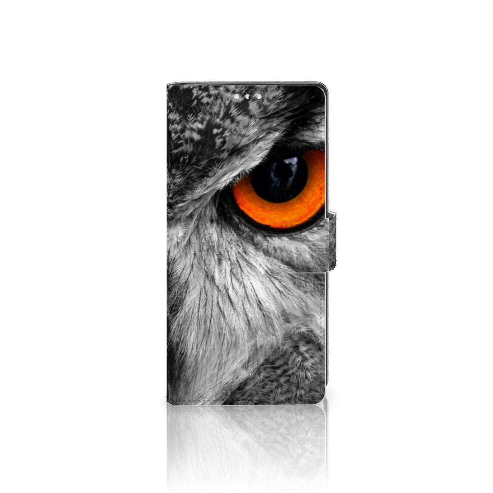 Samsung Galaxy Note 10 Telefoonhoesje met Pasjes Uil