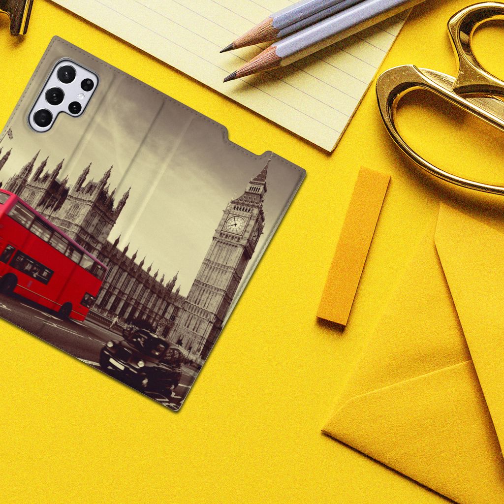 Samsung Galaxy S22 Ultra Book Cover Londen - B2C Telecom