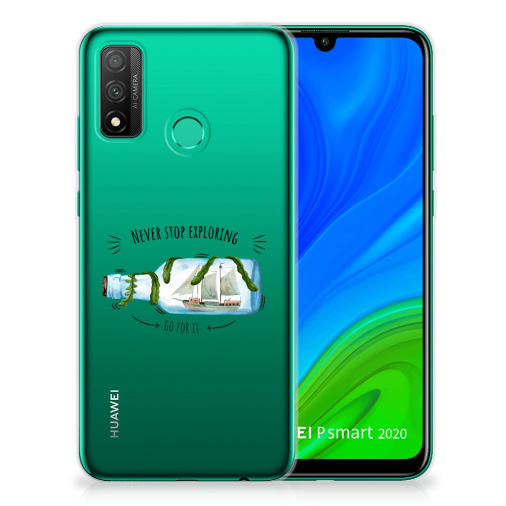 Huawei P Smart 2020 Telefoonhoesje met Naam Boho Bottle B2C Telecom