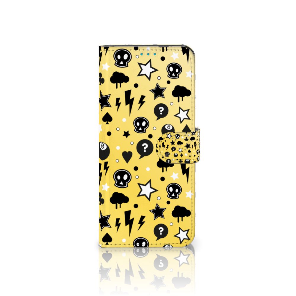 Telefoonhoesje met Naam Samsung Galaxy A73 5G Punk Geel