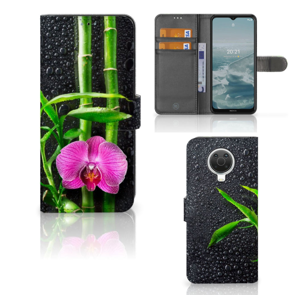 Nokia G10 | G20 Hoesje Orchidee