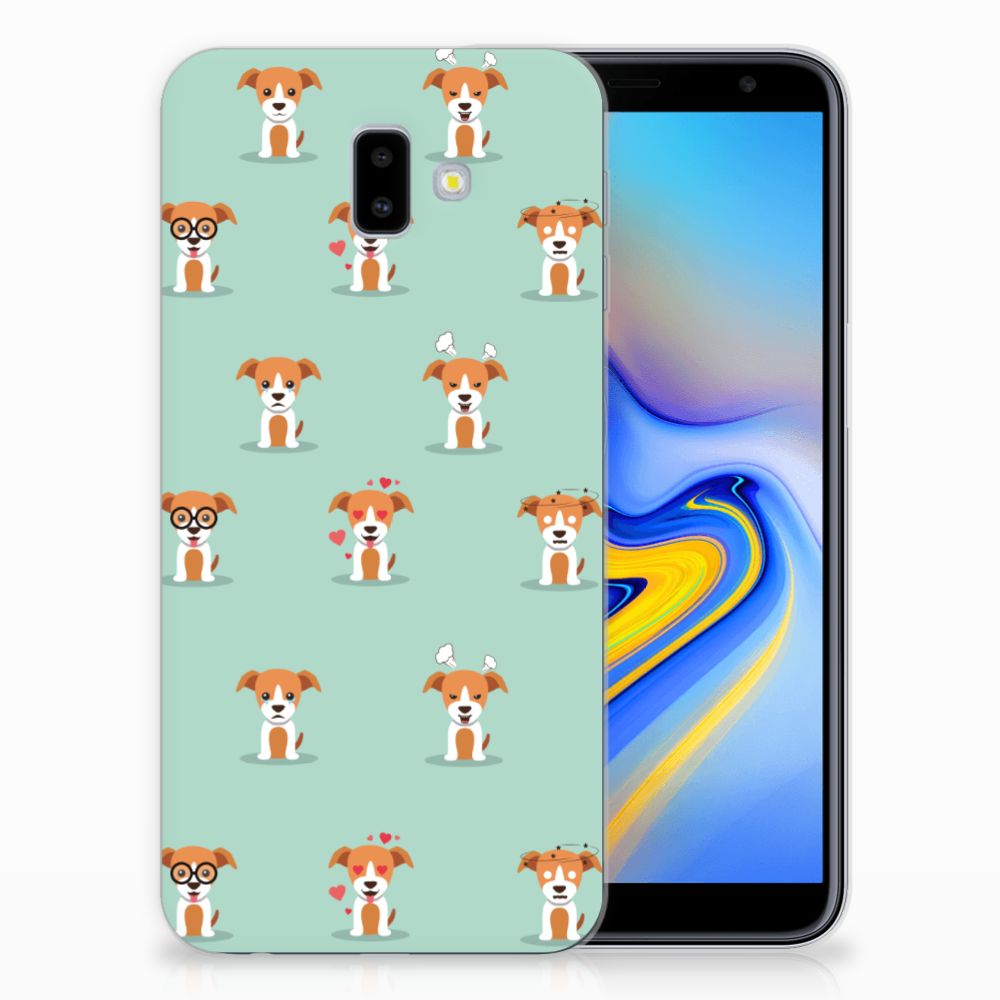 Samsung Galaxy J6 Plus (2018) TPU Hoesje Pups