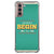 Samsung Galaxy S21 Plus Telefoonhoesje met tekst Quote Begin B2C Telecom
