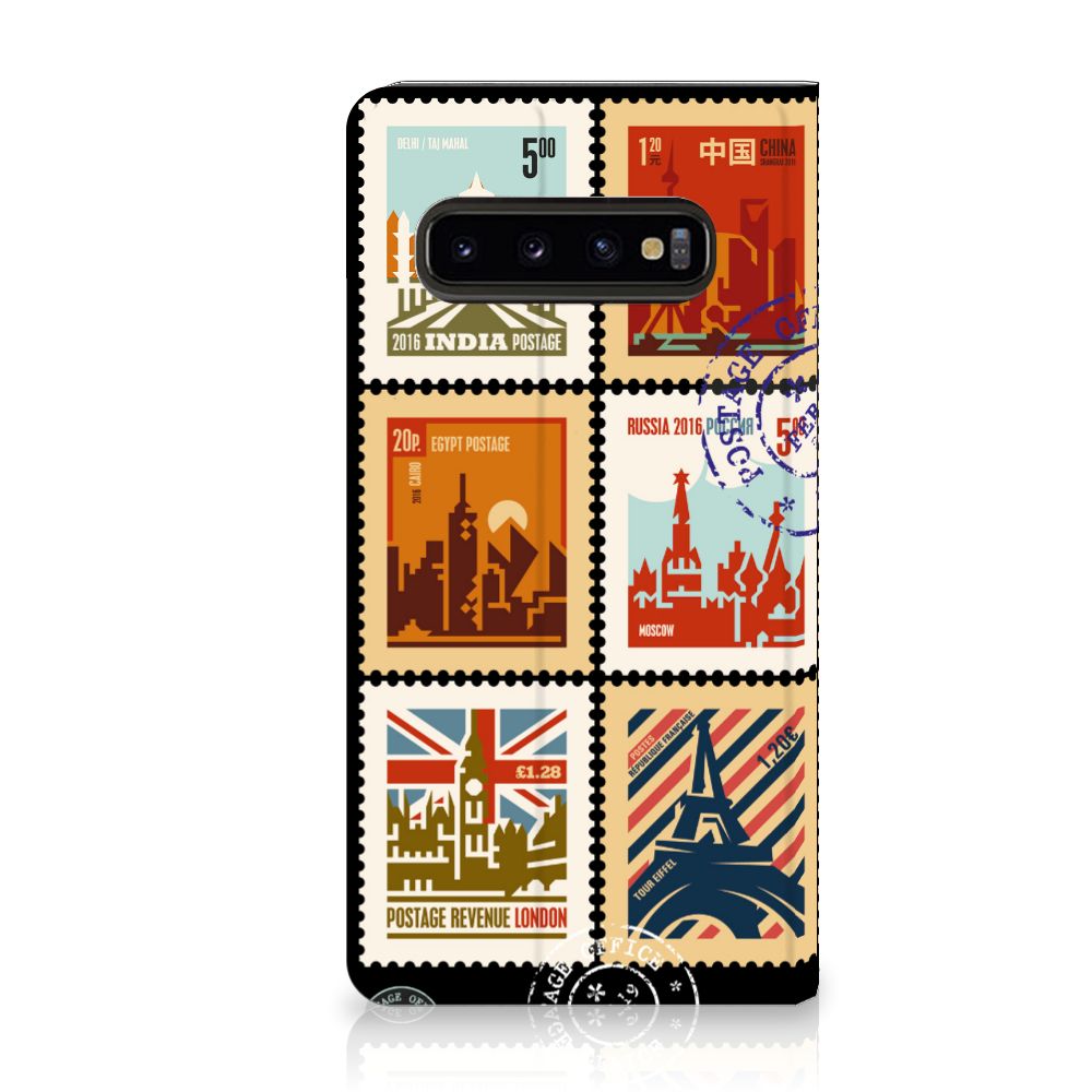Samsung Galaxy S10 Book Cover Postzegels